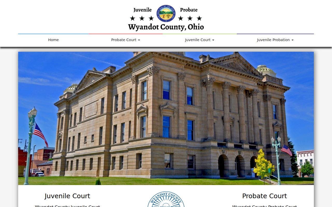 Wyandot County court docket Juvenile and Probate record divisions