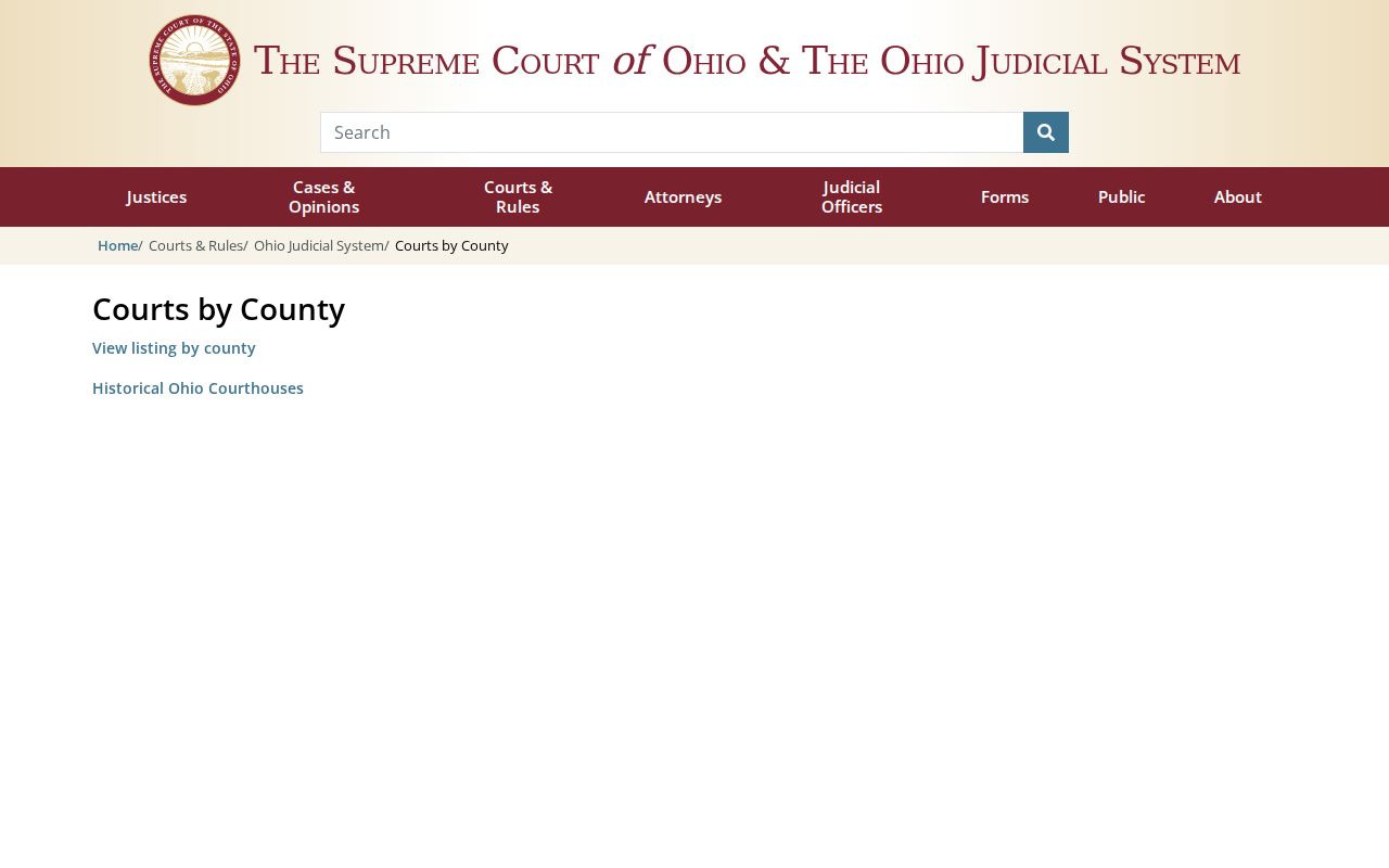 Wyandot County court docket Ohio trial court directory